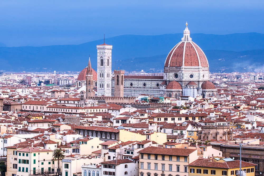 Toscana Patrimonio dell'Unesco- Firenze vista Duomo 