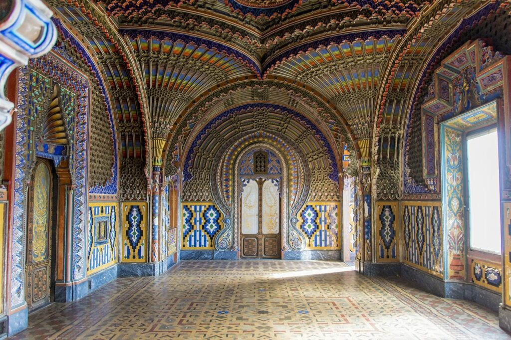 Castello di Sammezzano - Sala dei Pavoni 